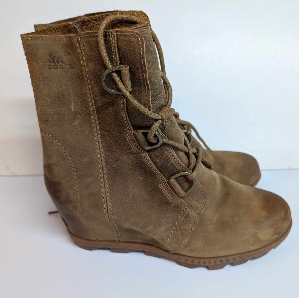Sorel Women's Brown Lace Up Boots